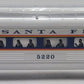 American Flyer 6-49940 S Scale Santa Fe Full Vista Dome Passenger Car EX/Box