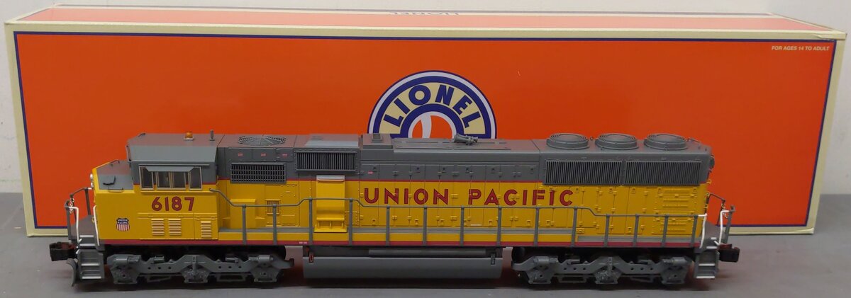 Lionel 6-84412 Union Pacific SD60M Diesel Locomotive #6187 EX/Box