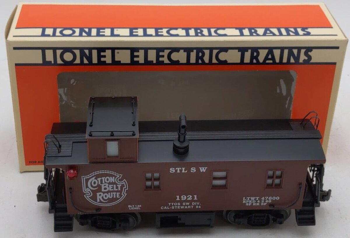 Lionel 6-52047 O Gauge SSW 1944 Cottonbelt Woodside Caboose #1921 LN/Box