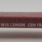 Menards 279-0872 O Gauge Wisconsin Central Flat Car #49726 EX