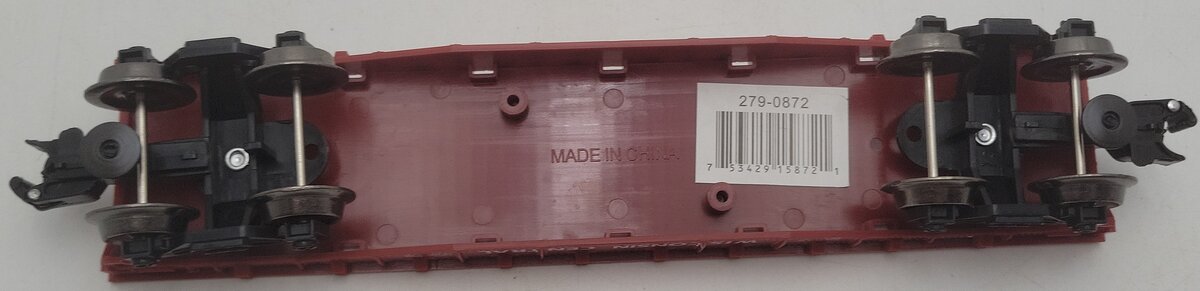 Menards 279-0872 O Gauge Wisconsin Central Flat Car #49726 EX