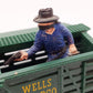 Lionel 3370 Vintage O Wells Fargo Operating Sheriff & Outlaw Car VG