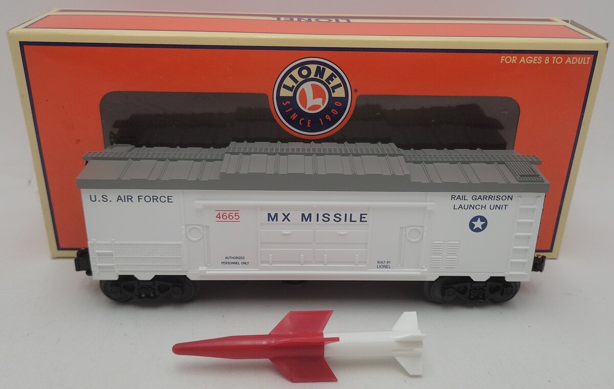 Lionel 6-52431 O Gauge TTOS Cal-Stewart 2006 Missile Launch Car EX/Box