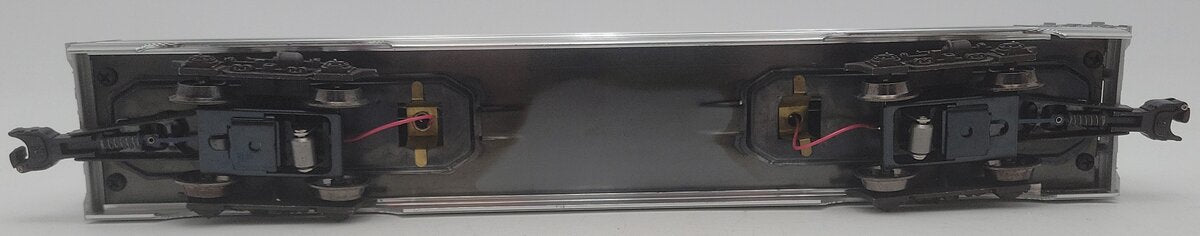 Lionel 6-9578 O Burlington "Silver Gladiola" Aluminum Passenger Car EX/Box