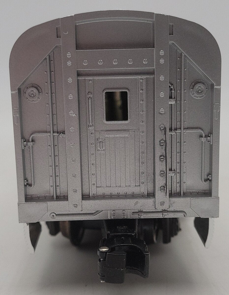 Lionel 6-9578 O Burlington "Silver Gladiola" Aluminum Passenger Car EX/Box