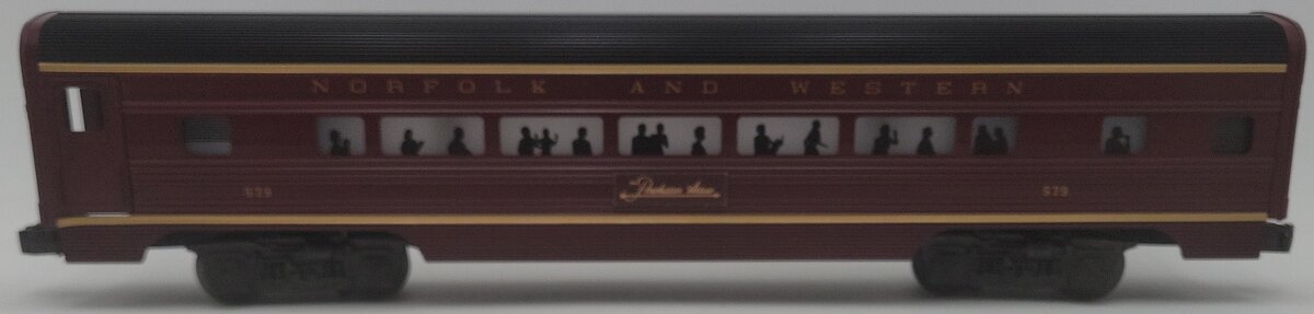 Lionel 6-9564 O Gauge Norfolk & Western Aluminum Passenger Car #579 EX/Box