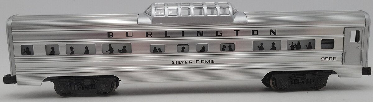 Lionel 6-9588 O Gauge Burlington Aluminum 