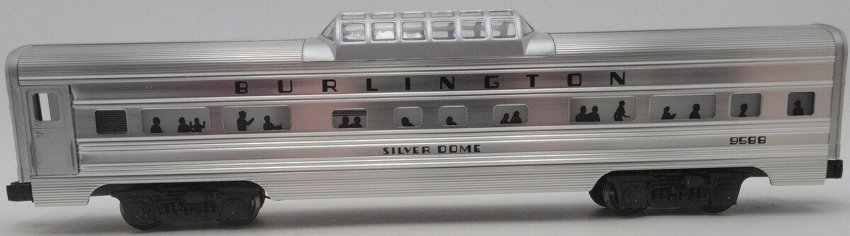 Lionel 6-9588 O Gauge Burlington Aluminum 