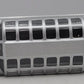 Lionel 6-9588 O Gauge Burlington Aluminum "Silver Dome" Vista Dome Passenger Car EX/Box