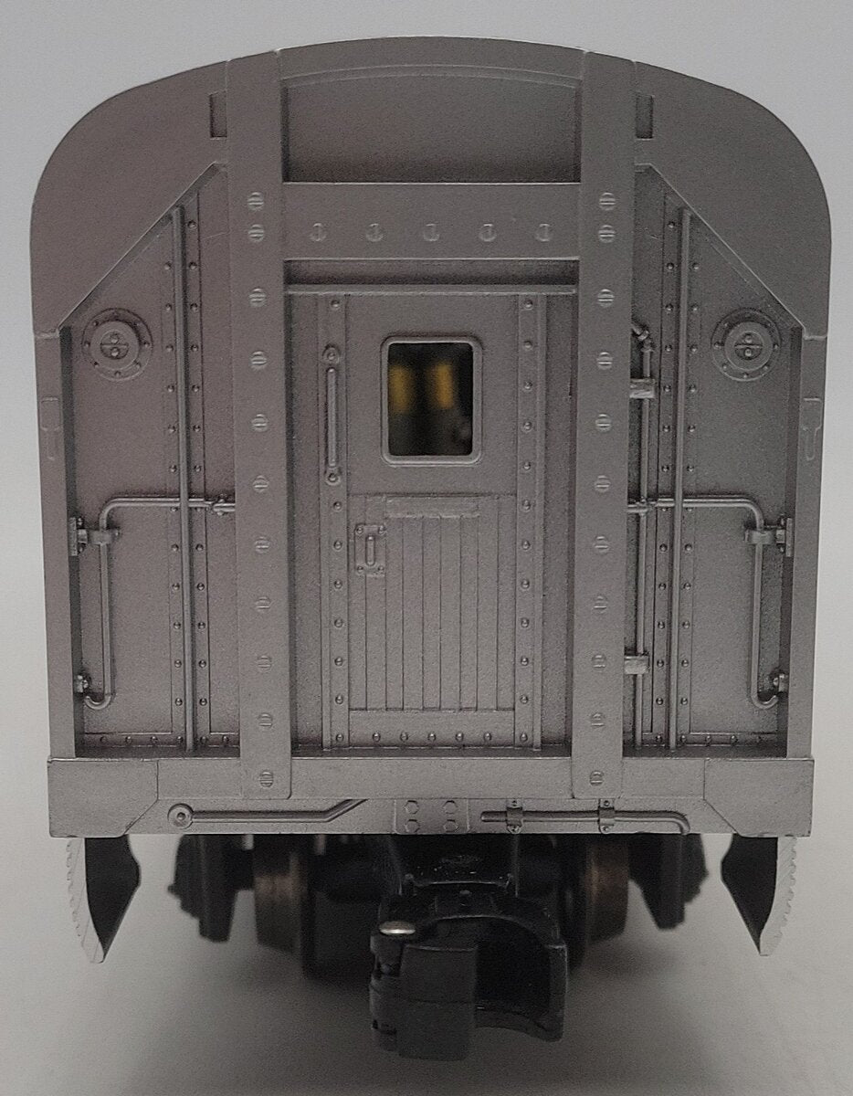 Lionel 6-9588 O Gauge Burlington Aluminum "Silver Dome" Vista Dome Passenger Car EX/Box
