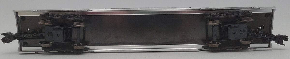 Lionel 6-9576 O Gauge Burlington "Silver Pouch" Aluminum Baggage Car EX/Box