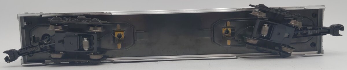 Lionel 6-9579 O Gauge Burlington "Silver Kettle" Aluminum Vista Dome Car EX/Box