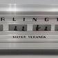 Lionel 6-9580 O Gauge Burlington Aluminum "Silver Veranda" Observation Car EX/Box