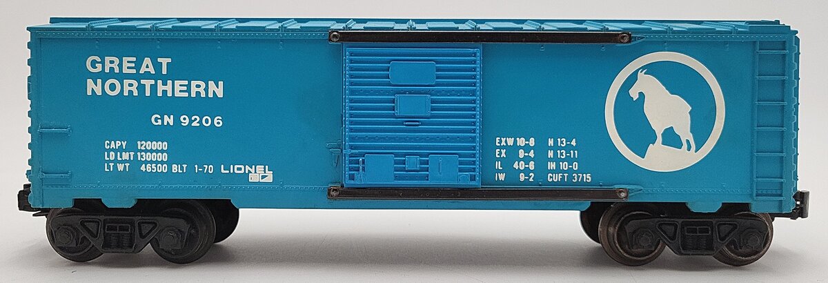 Lionel 6-9206 O Gauge Great Northern Boxcar #9206 VG/Box