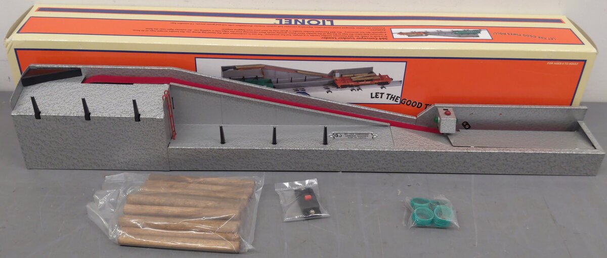 Lionel 6-14001 O Operating Belt Lumber Loader LN/Box