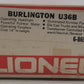 Lionel 6-8650 O Burlington Northern U36B Powered Diesel Locomotive #8650 EX/Box