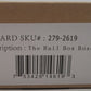 Menard 279-2619 O Gauge Rail Box Boxcar #4269 EX/Box