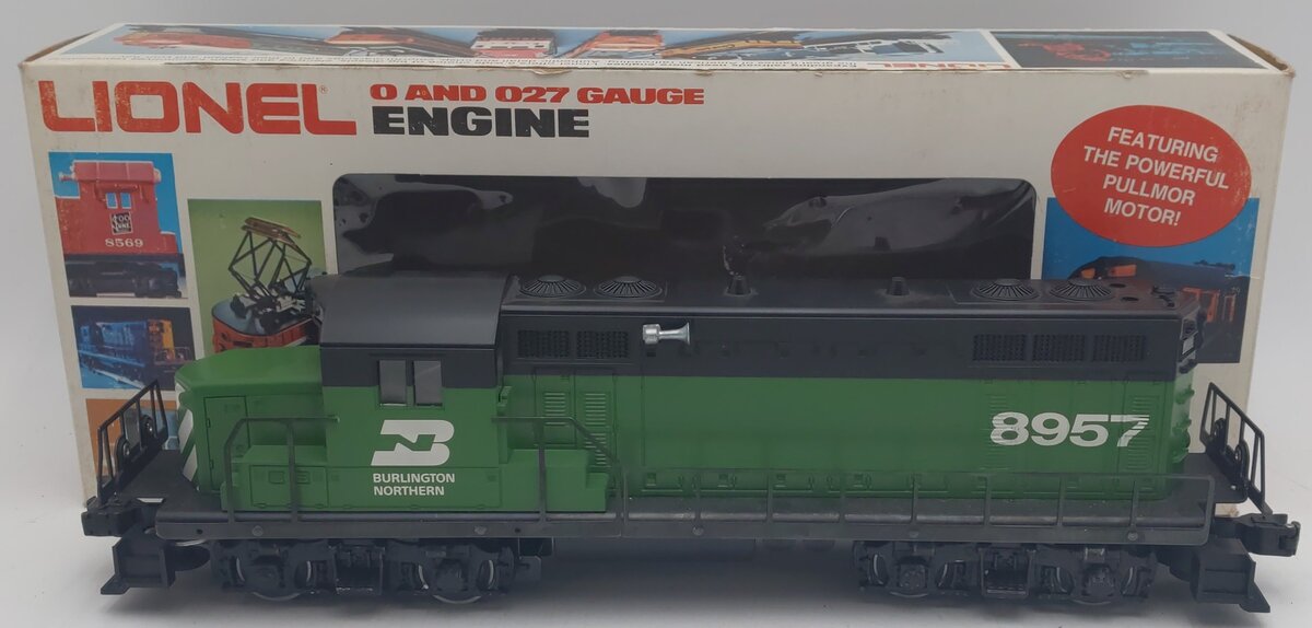 Lionel 6-8957 O Burlington Northern GP-20 Powered Diesel Locomotive EX/Box