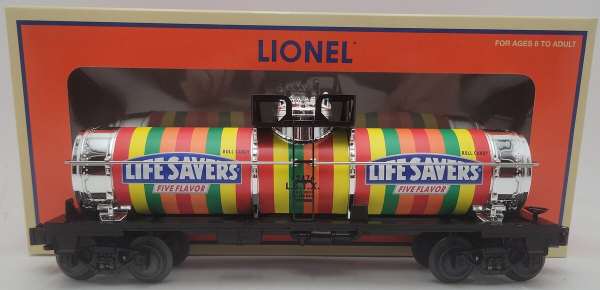 Lionel 6-52476 O Gauge Lifesaver Tank Car EX/Box