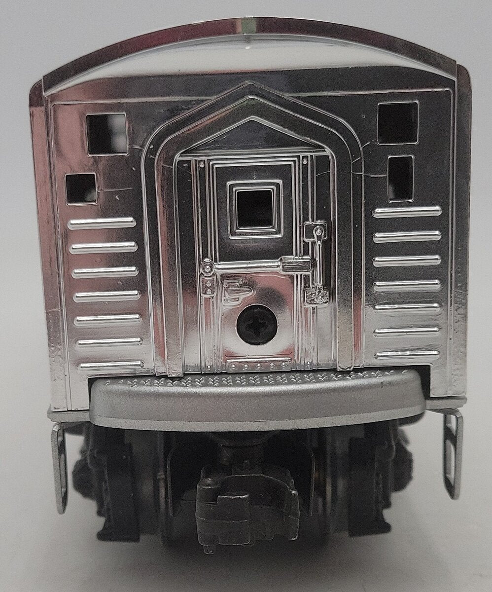 Lionel 6-8062 O Burlington F-3 B-Unit Chrome Non-Powered Diesel Locomotive #8062 EX/Box