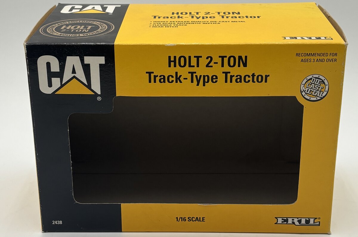 Ertl 2438 1:16 Caterpillar HOLT 2-Ton Track-Type Tractor LN/Box