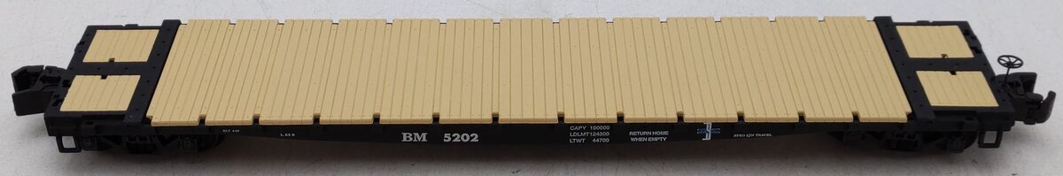 S-Helper 00263-5 S Scale Boston & Maine Standard Flatcar #5202 EX/Box