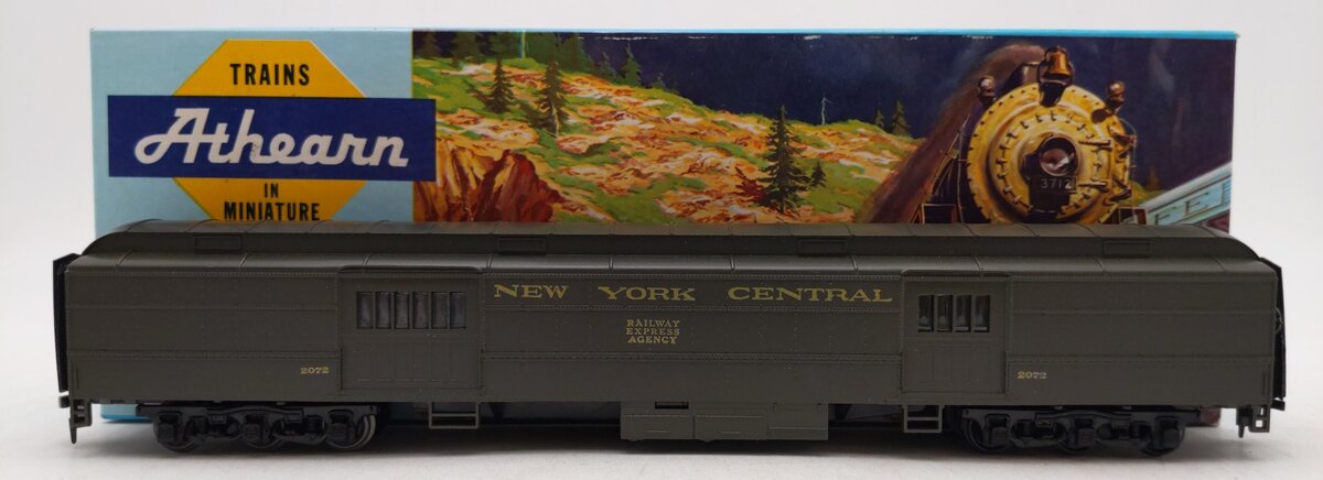 Athearn 1882 HO Scale New York City Std Baggage Car #2072 EX/Box
