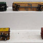 Assorted S Gauge Freight Cars [5]  #200110 #74591 #261 #4399 EX