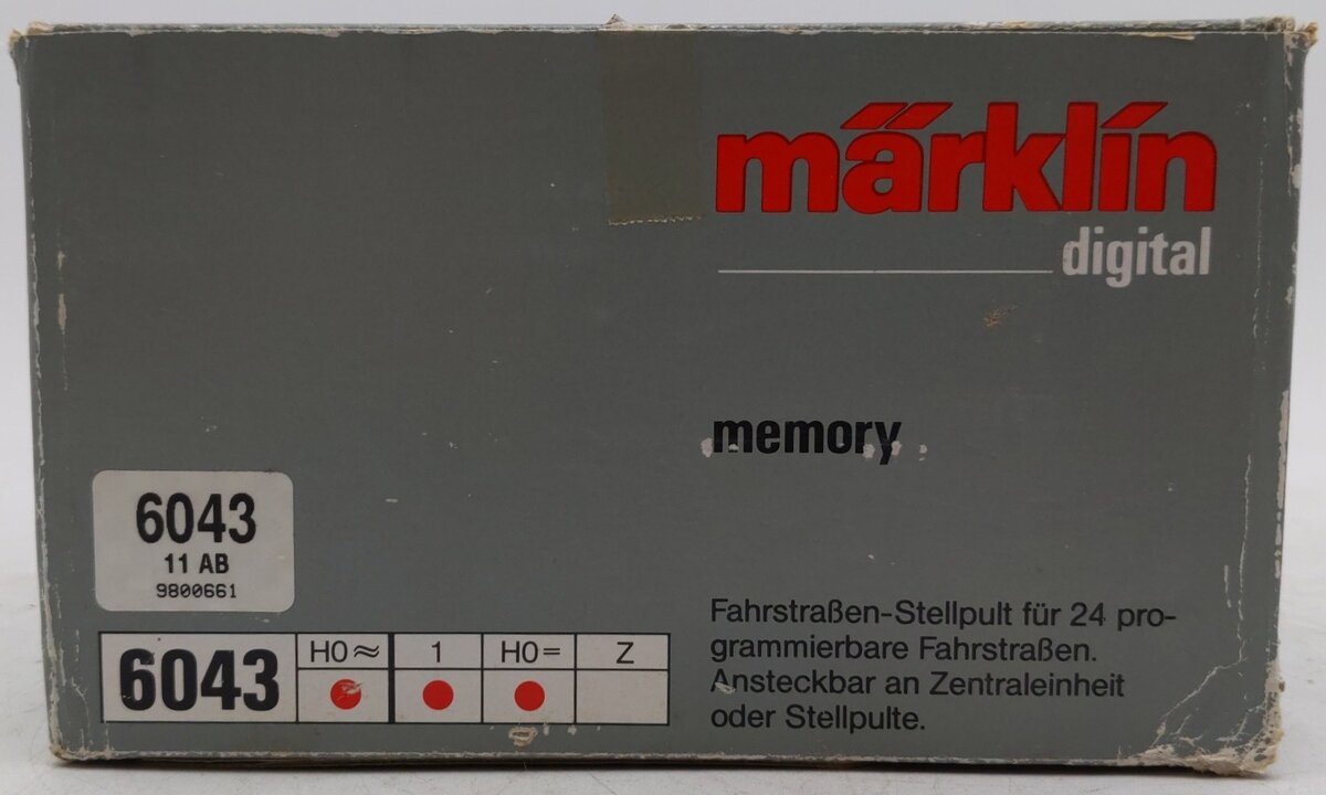 Marklin 6043 Route Controller EX/Box