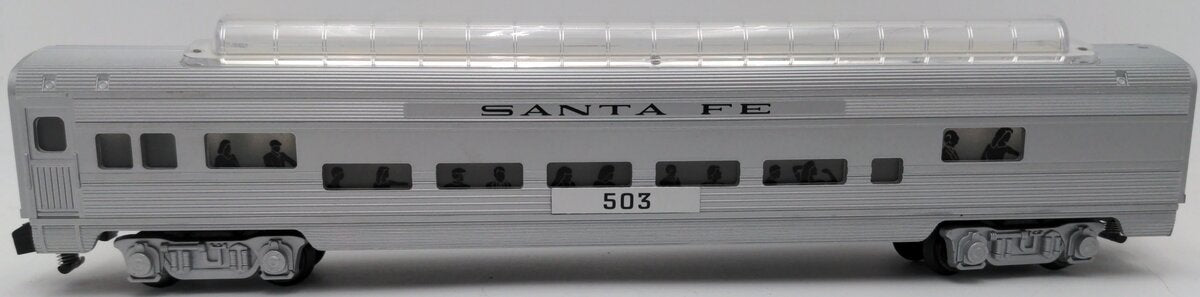 American Flyer 6-49958 S Gauge Santa Fe Streamliner Full Vista Dome EX/Box