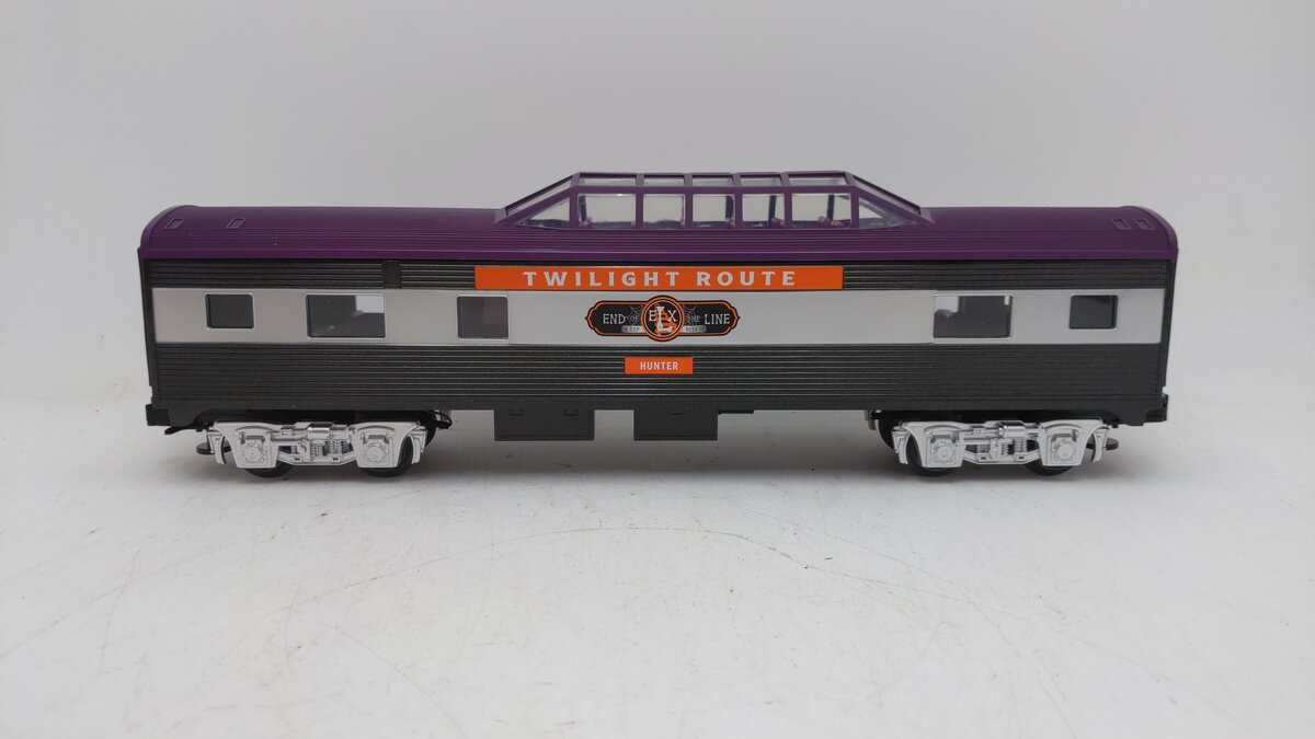 Lionel 2427970 O "Hunter" Halloween Vista Dome Car NIB