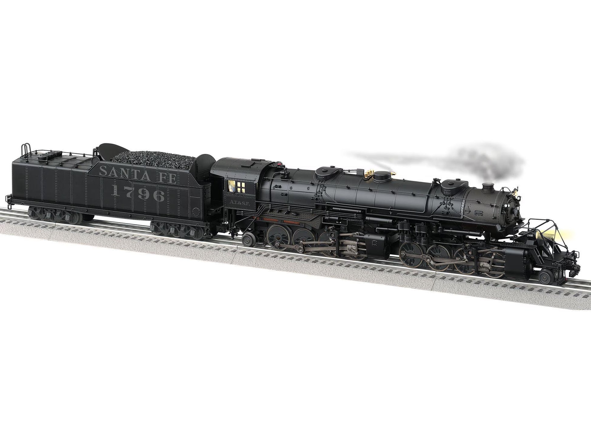 Lionel 2131130 O Gauge Santa Fe LEGACY 2-8-8-2 Steam Locomotive #1796 NIB