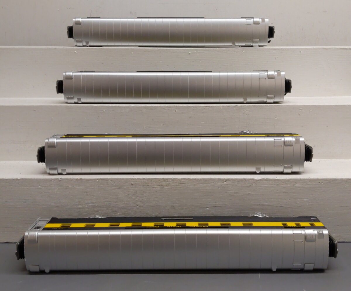 Atlas 3001596S O Nickel Plate Road 70' Streamline Passenger Sleeper Set (3 Rail) NIB
