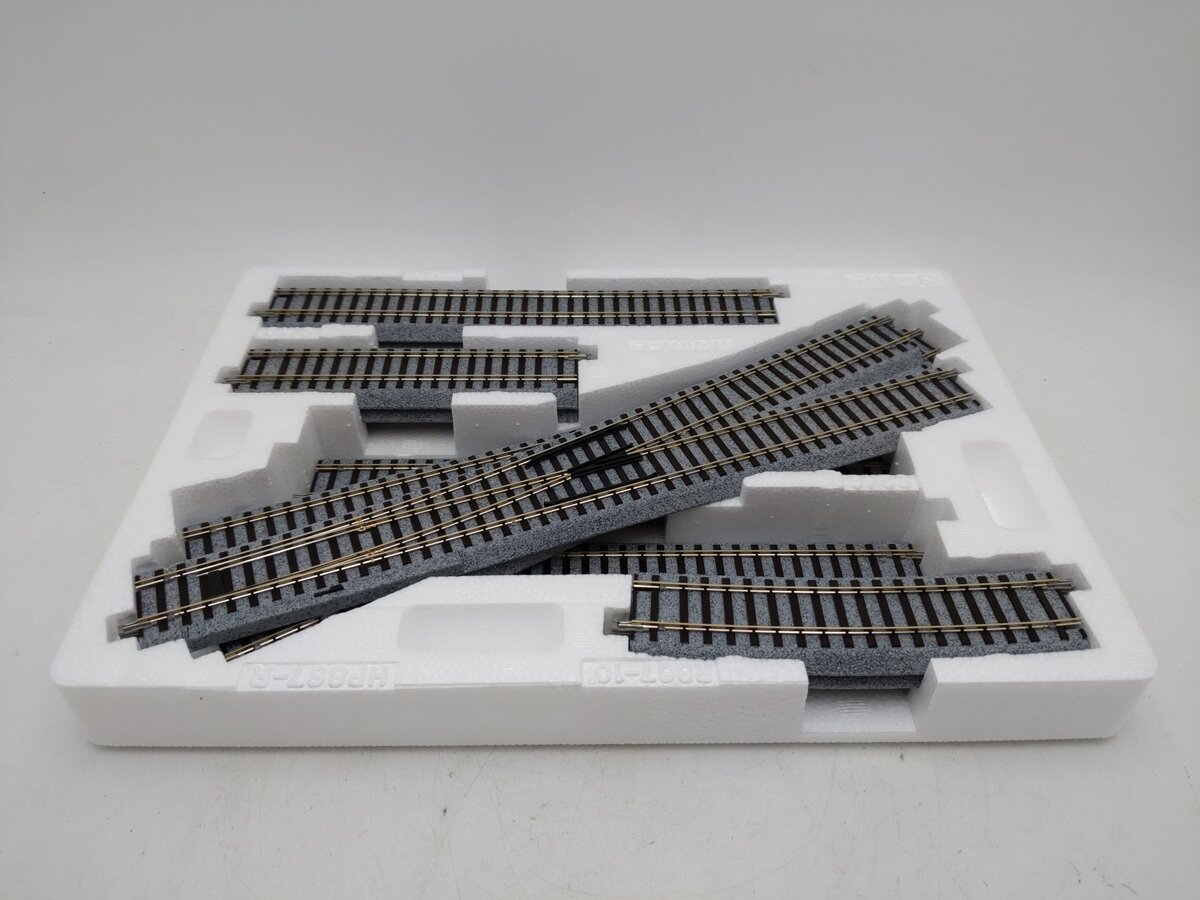 Kato 3-112 HO Gauge HV2 Passing Siding Track Set with #6 Manual Turnout NIB