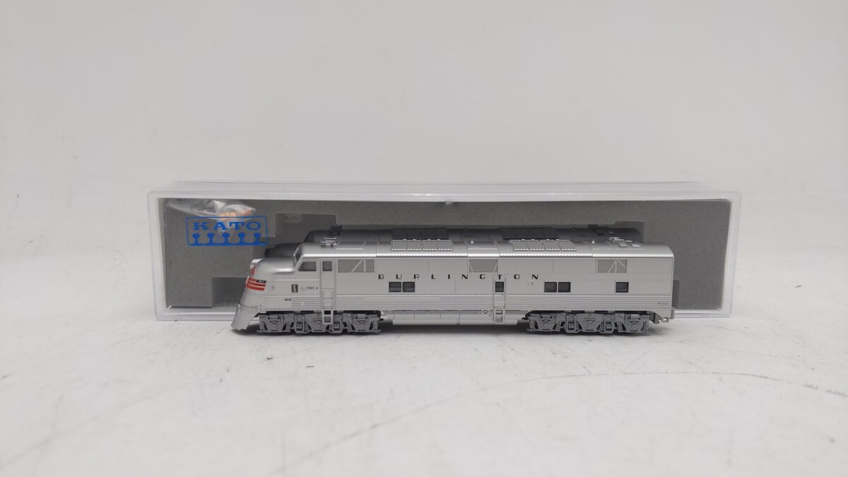Kato 176-5404 N Chicago Burlington & Quincy EMD E5A Diesel Locomotive #9912A  LN/Box