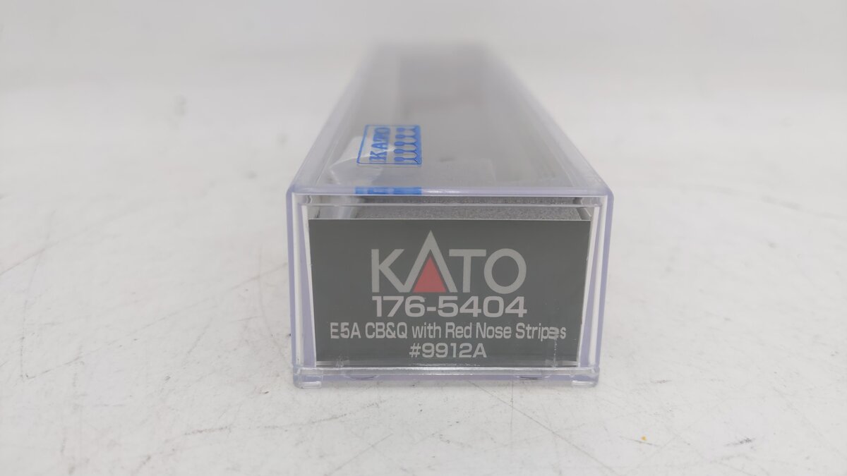 Kato 176-5404 N Chicago Burlington & Quincy EMD E5A Diesel Locomotive #9912A  LN/Box