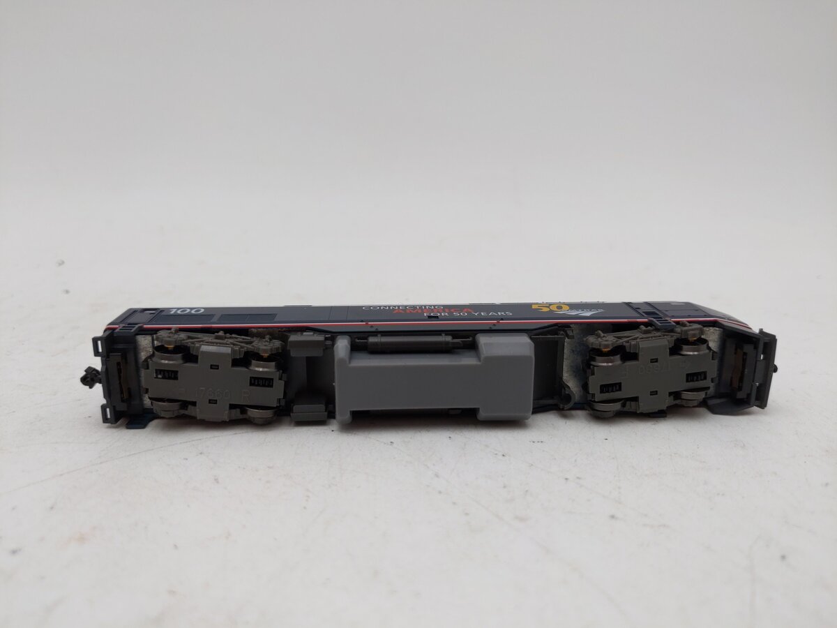 Kato 176-6035 N Amtrak 50th Anniversary Midnight Blue P42 Diesel Locomotive #100 LN/Box