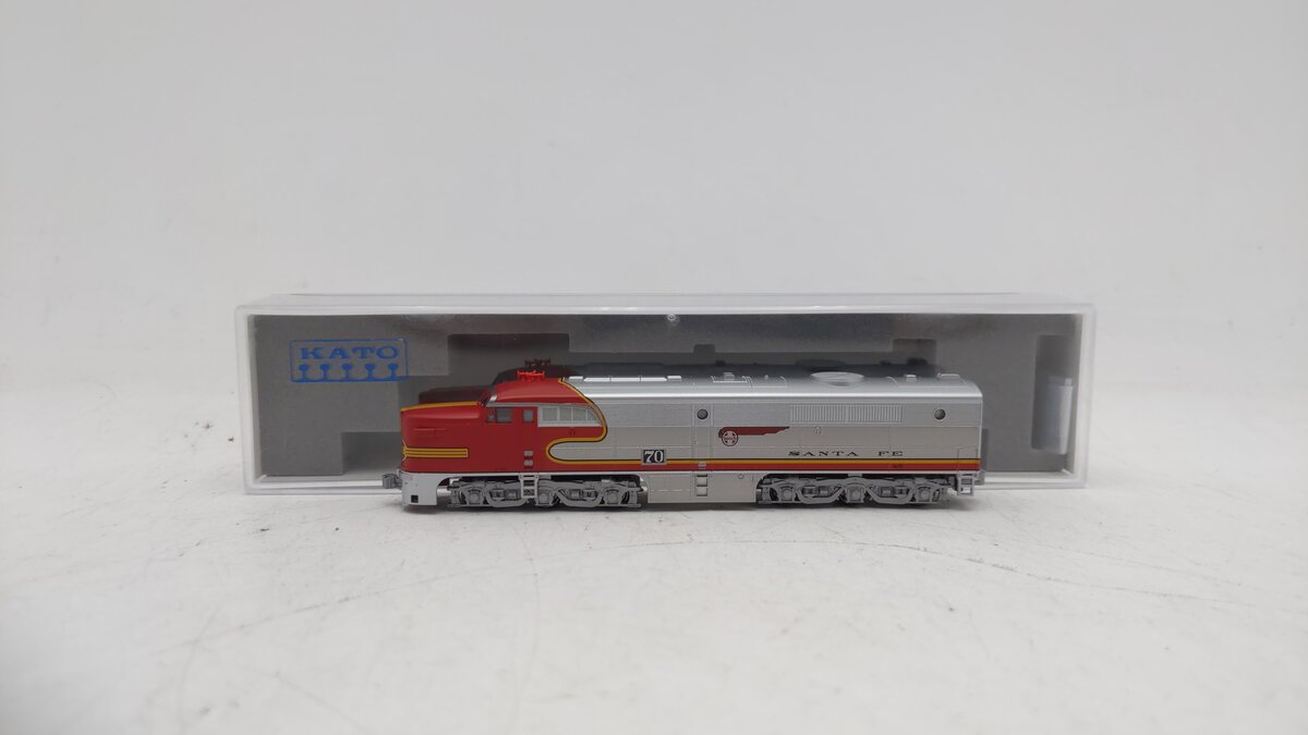 Kato 176-4120 N Santa Fe Warbonnet ALCO PA-1 Diesel Locomotive #70L LN/Box