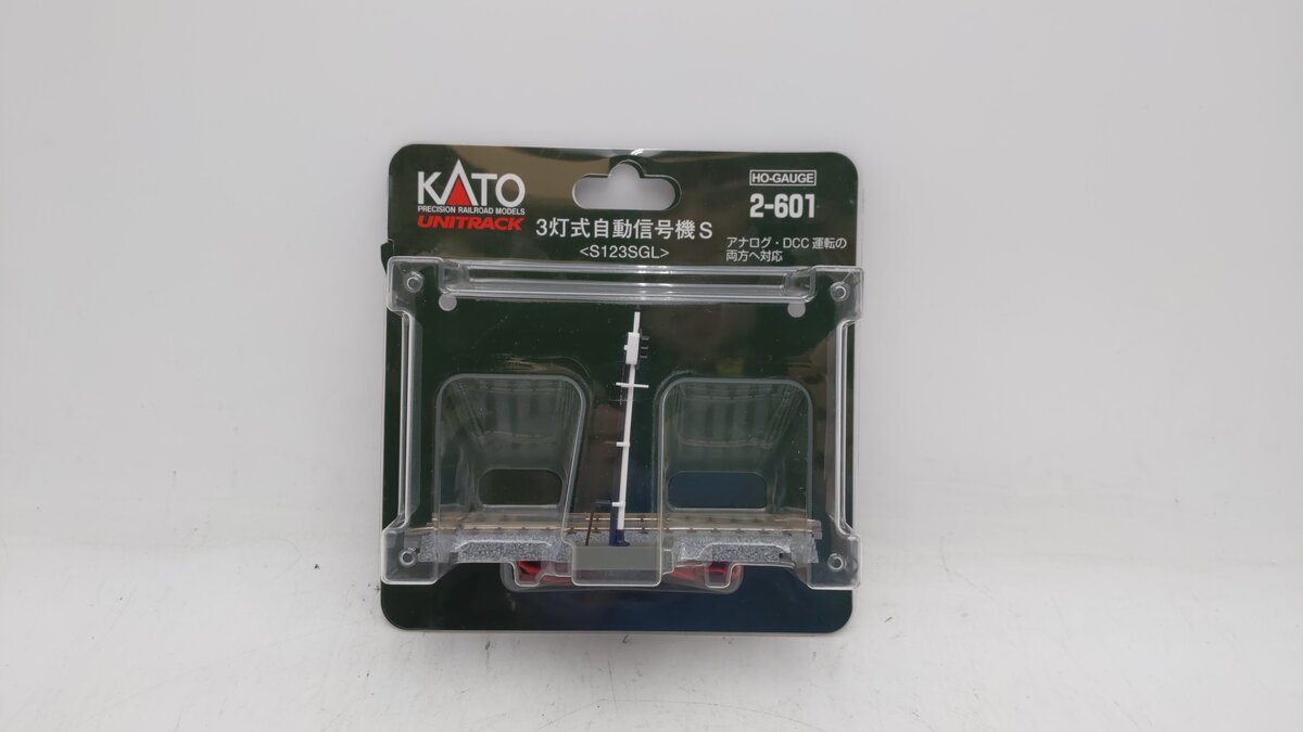 Kato 2-601 HO Scale 4-7/8" Automatic Three-Color Block Signal UniTrack LN/Box