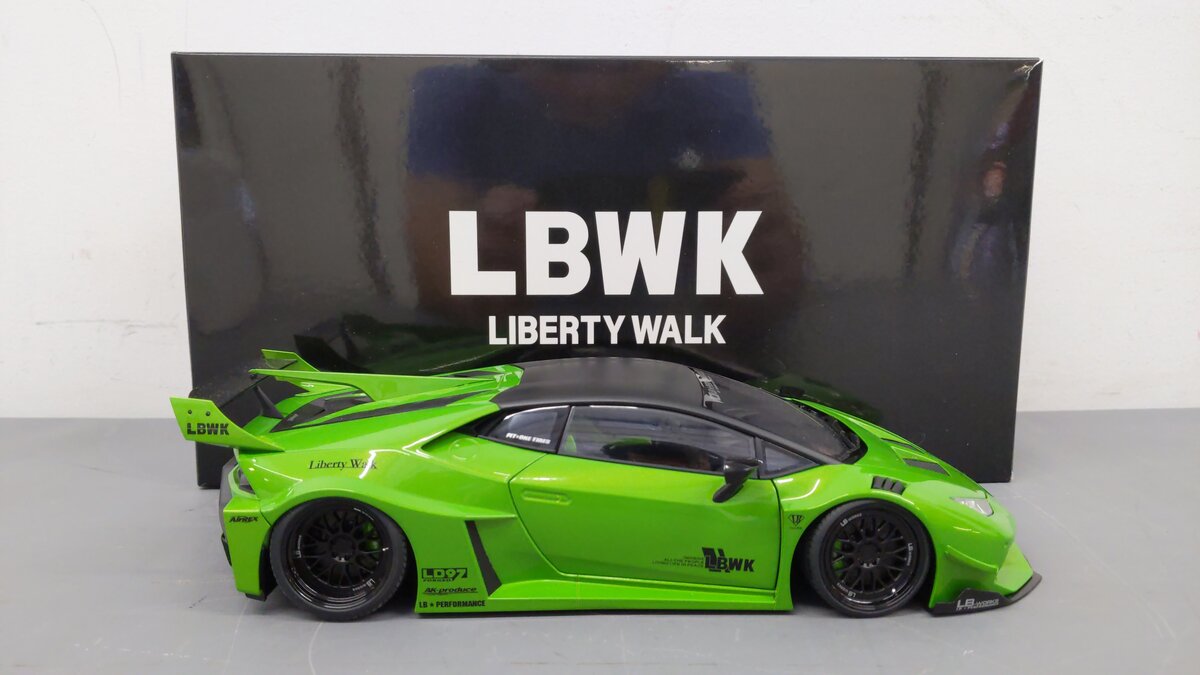 Autoart 79128 Lamborghini Huracan GT Pearl Green LN/Box
