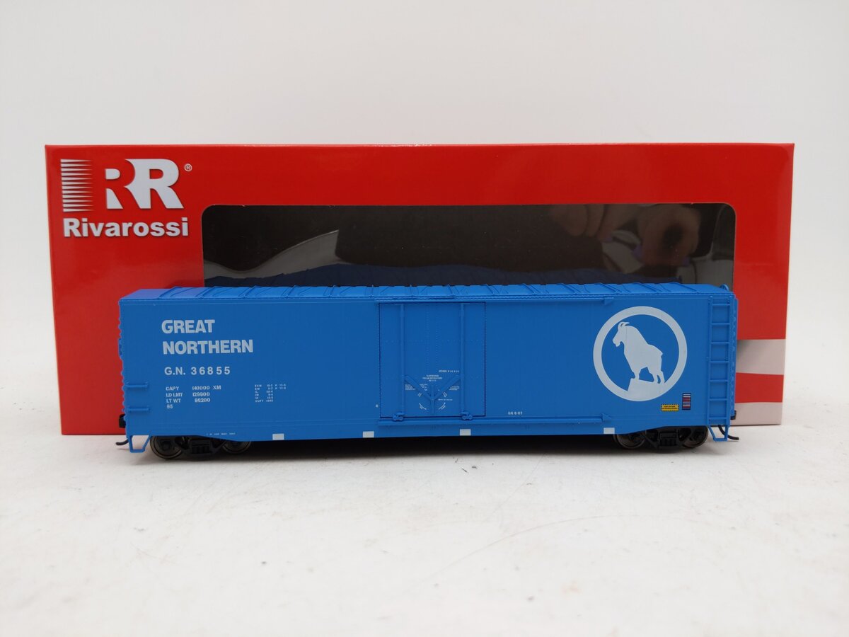 Rivarossi HR6634ATF HO Great Northern Boxcar #36855 LN/Box
