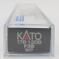 Kato 176-1208 N Scale Western Pacific F3B Unit Diesel Locomotive w/ DCC LN/Box