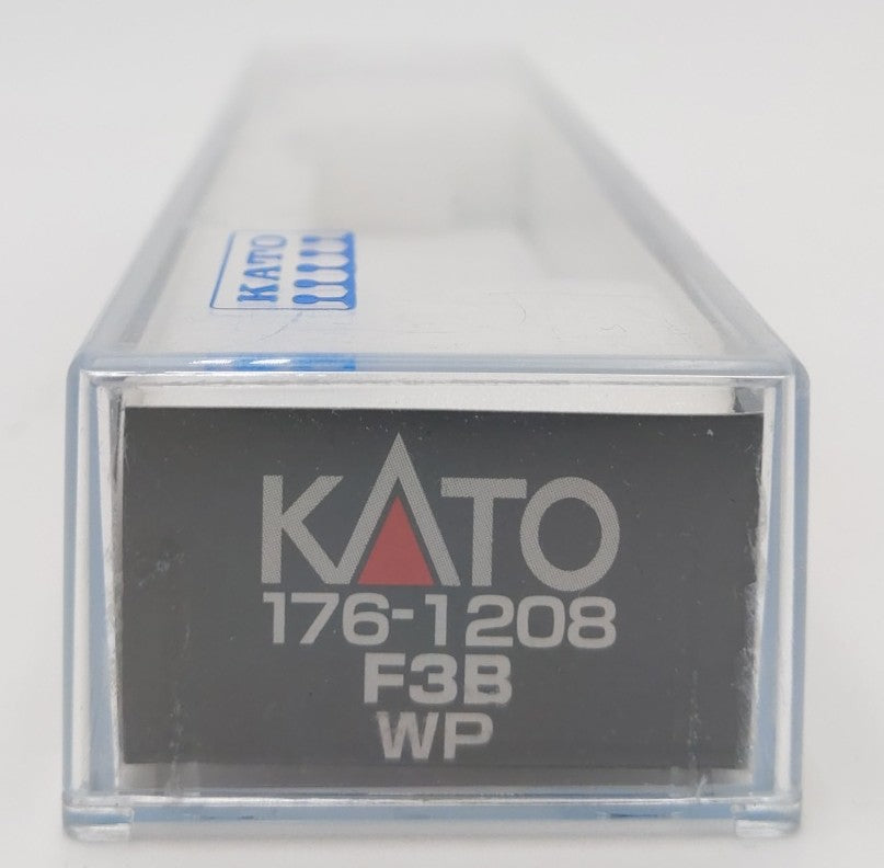 Kato 176-1208 N Scale Western Pacific F3B Unit Diesel Locomotive w/ DCC LN/Box