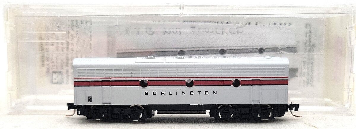 MicroTrains 98012220 Z Scale Chicago, Burlington and Quincy F7B Locomotives LN/Box