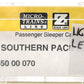 Micro-Trains 55000070 Z SP 83' Lightweight Smoothside Sleeper Car #9155 EX/Box