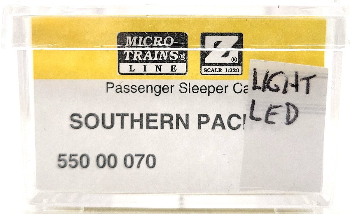 Micro-Trains 55000070 Z SP 83' Lightweight Smoothside Sleeper Car #9155 EX/Box