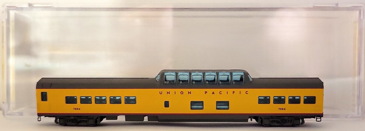 American Z-Line 73408-2 Z Scale Union Pacific Dome Car #7004 LN/Box
