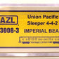 American Z-Line 73008-3 Z Scale Union Pacific "Imperial Beach" Sleeper 4-4-2 LN/Box