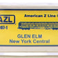 American Z-Line 71307-1 Z New York Central "Glen Elm" Pullman 6-3 Sleeper Car LN/Box