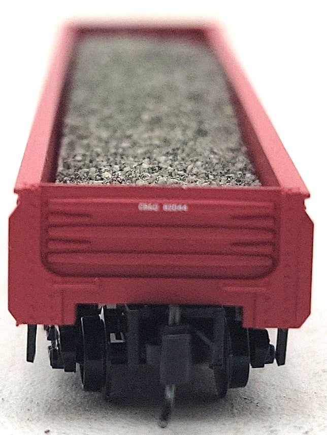 Micro-Trains 52200161 Z CB&Q 50' Fishbelly Sides Gondola w/Gravel Load #82044 LN/Box